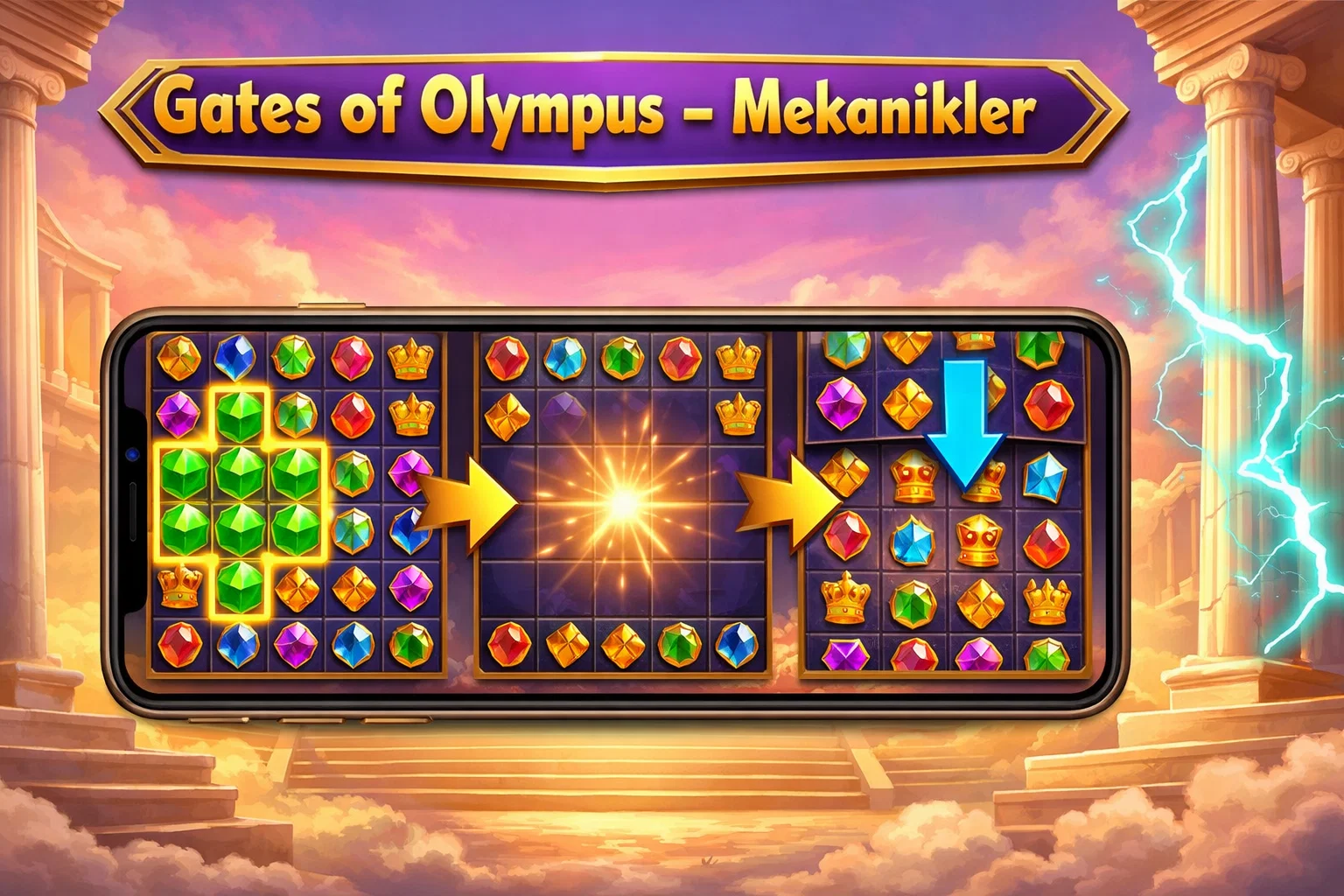 gates of olympus mekanikler